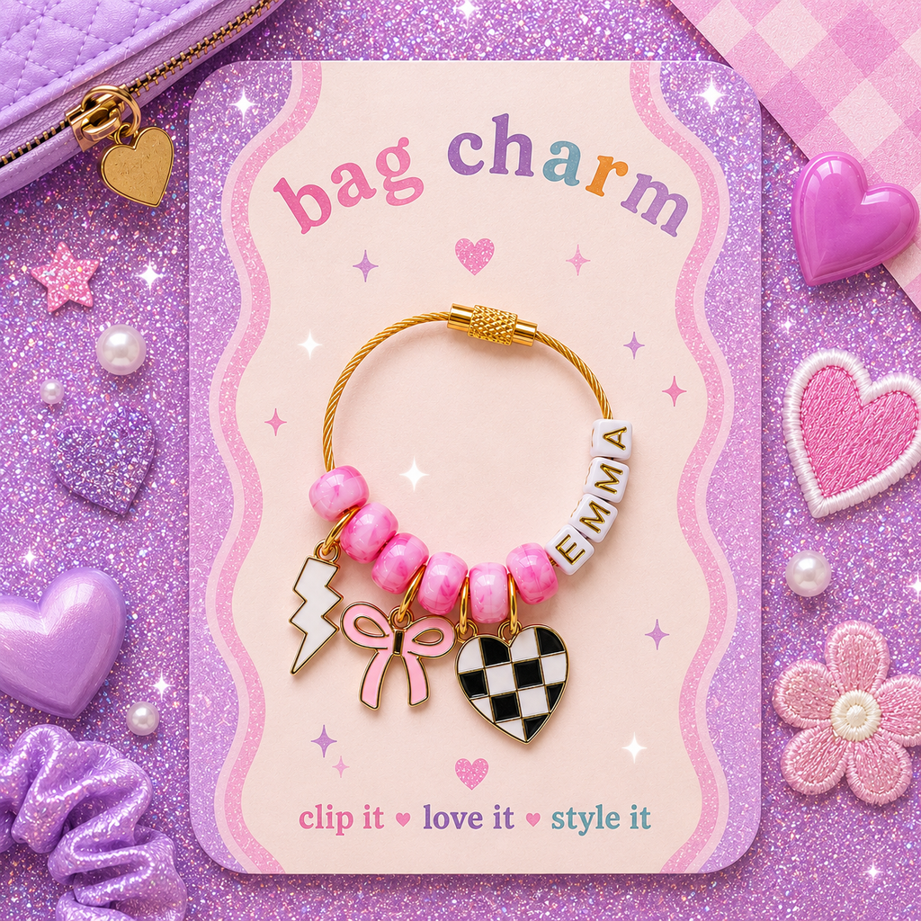 Water Bottle Charm with Personalization
