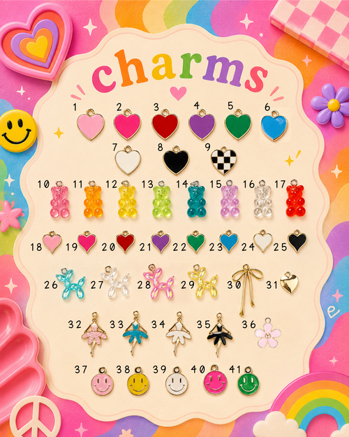 Kids Water Bottle Charm with Personalization